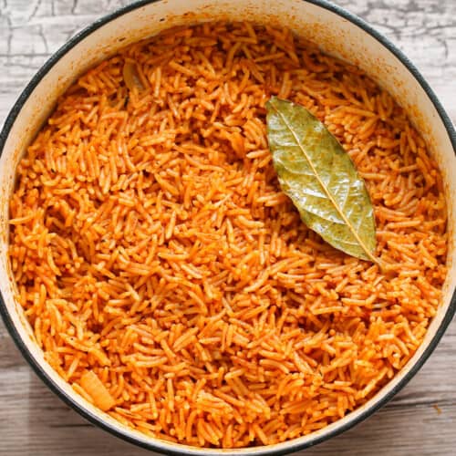 JOLLOF RICE with BEEF Per Portion