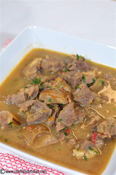 PEPPER SOUP - GOAT MEAT 